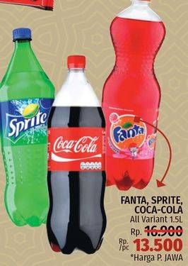 FANTA, SPRITE, COCA-COLA All Variant 1.5L