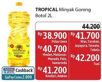 Promo Harga Tropical Minyak Goreng 2000 ml - Alfamidi