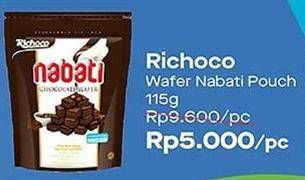 Promo Harga NABATI Wafer Chocolate 115 gr - Alfamart