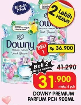 Promo Harga Downy Premium Parfum All Variants 900 ml - Superindo