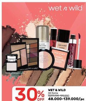 Promo Harga WET N WILD Cosmetics All Variants  - Guardian
