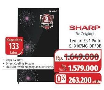 Promo Harga SHARP SJ-X167MG-DP/DB  - Lotte Grosir