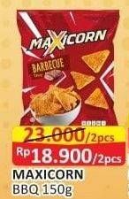 Promo Harga MAXICORN Snack Barbecue 150 gr - Alfamart