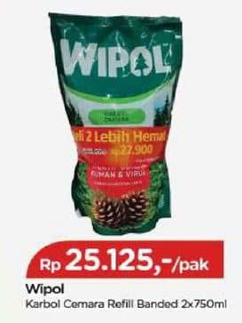 Promo Harga Wipol Karbol Wangi Cemara 750 ml - TIP TOP