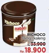 Promo Harga NABATI Wafer Chocolate 350 gr - LotteMart