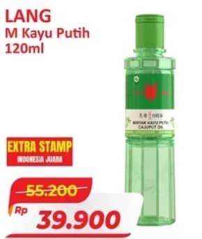 Promo Harga Cap Lang Minyak Kayu Putih 120 ml - Alfamart