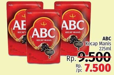 Promo Harga ABC Kecap Manis 225 ml - LotteMart