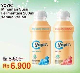 Promo Harga YOYIC Probiotic Fermented Milk Drink All Variants 200 ml - Indomaret