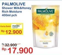Promo Harga PALMOLIVE Naturals Shower Milk Milk Honey 400 ml - Indomaret