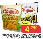 Promo Harga Ajinomoto Sajiku Tepung Bumbu Serbaguna Golden Crispy, Bakwan Crispy  - Superindo