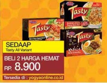 Promo Harga Sedaap Tasty Bakmi All Variants 115 gr - Yogya