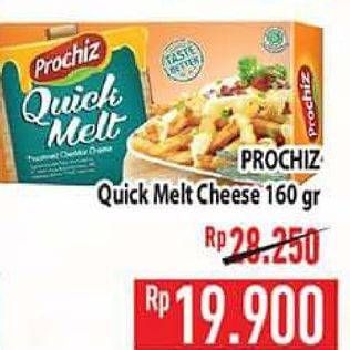 Promo Harga PROCHIZ Quick Melt 170 gr - Hypermart