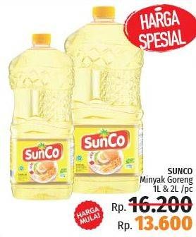 Promo Harga SUNCO Minyak Goreng  - LotteMart