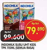 Promo Harga INDOMILK Susu UHT Kids All Variants  - Superindo
