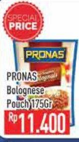 Promo Harga PRONAS Saus Spaghetti Bolognaise 175 gr - Hypermart