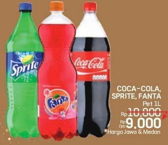Promo Harga Coca Cola/Sprite/Fanta Minuman Soda  - LotteMart