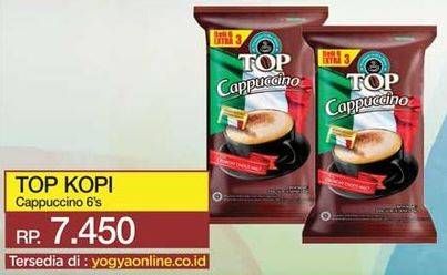Promo Harga Top Coffee Cappuccino 25 gr - Yogya