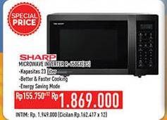 Promo Harga SHARP Microwave R-650BGX  - Hypermart