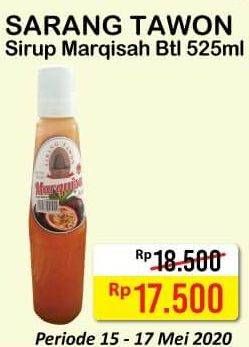 Promo Harga SARANG TAWON Syrup Marquisa 525 ml - Alfamart