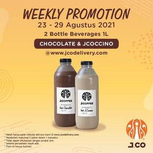 Promo Harga JCO Jcoffee Chocolate 1 ltr - JCO