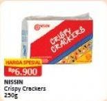 Promo Harga NISSIN Crispy Crackers 250 gr - Alfamart