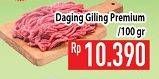 Promo Harga Daging Giling Sapi Premium per 100 gr - Hypermart