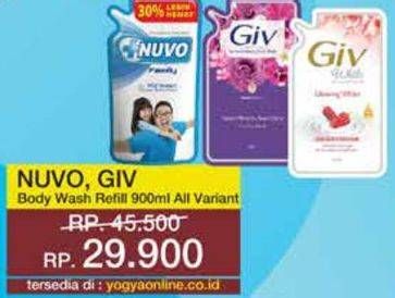 NUVO Body Wash/GIV Body Wash