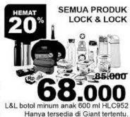 Promo Harga LOCK & LOCK Botol Minum HLC952  - Giant