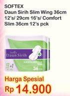 Promo Harga Daun Sirih 36cm 12's/ 29cm 16's/ Comfort Slim 36cm 12's  - Indomaret