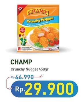 Promo Harga Champ Nugget Crunchy Nugget 450 gr - Hypermart