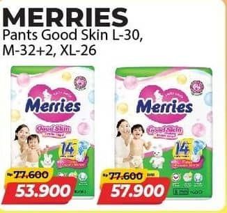 Promo Harga Merries Pants Good Skin XL26 26 pcs - Alfamart