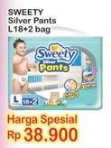 Promo Harga Sweety Silver Pants L18+2  - Indomaret