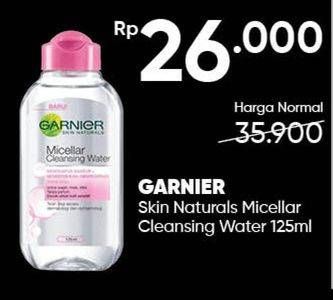 Promo Harga GARNIER Micellar Water Pink 125 ml - Guardian