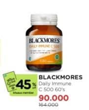 Promo Harga Blackmores Daily Immune C 500mg 60 pcs - Watsons