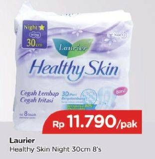 Promo Harga Laurier Healthy Skin Night Wing 30cm 8 pcs - TIP TOP