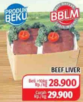 Promo Harga Beef Liver (Hati Sapi)  - Lotte Grosir