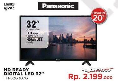 Promo Harga PANASONIC TH-32G307G | HD Ready LED TV 32 inch  - Courts