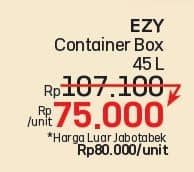 Promo Harga EZY Box Container  - LotteMart