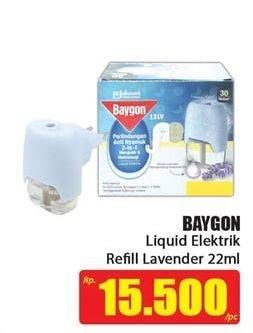 Promo Harga BAYGON Liquid Electric Refill Lavender 22 ml - Hari Hari