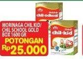 Promo Harga MORINAGA Chil Kid & Chil School 1600 gr - Hypermart
