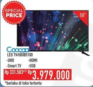 Promo Harga COOCAA LED TV 50"  - Hypermart