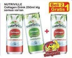 Promo Harga Nutriville Collagen & Vitamin C  All Variants 250 ml - Indomaret