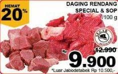 Promo Harga Daging Rendang Sapi per 100 gr - Giant