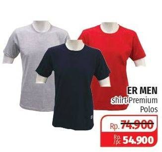 Promo Harga ER MEN Shirt Premium Polos  - Lotte Grosir