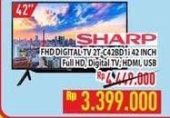 Promo Harga SHARP 2T-C42BD1i | LED TV 42"  - Hypermart