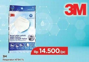 Promo Harga 3M NEXCARE Masker Kesehatan Respirator KF94  - TIP TOP