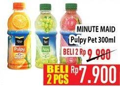 Promo Harga MINUTE MAID Juice Pulpy 300 ml - Hypermart