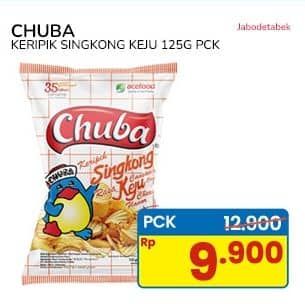 Promo Harga Chuba Cassava Chips Keju 125 gr - Indomaret