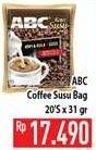 Promo Harga ABC Kopi per 20 sachet 31 gr - Hypermart