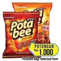 Promo Harga Potabee Snack Potato Chips 68 gr - Hypermart